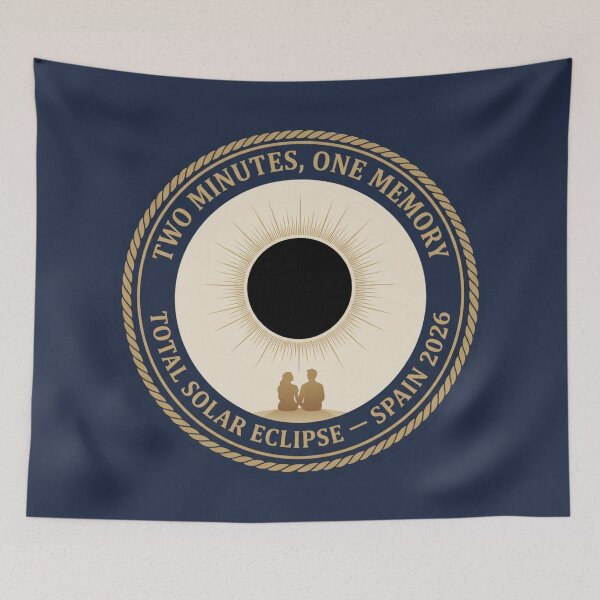 Item preview, Two Minutes One Memory Total Solar Eclipse designed and sold by CalmCapy Co.
