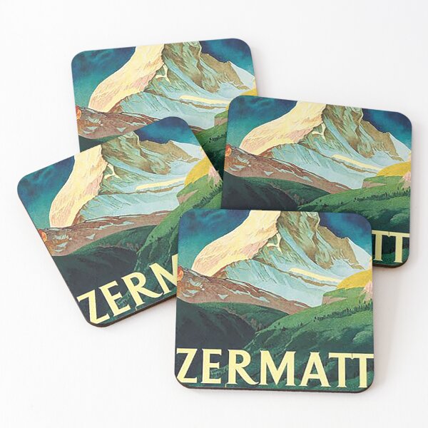 Item preview, Vintage Zermatt Switzerland Mountain Travel designed and sold by chaddillard.
