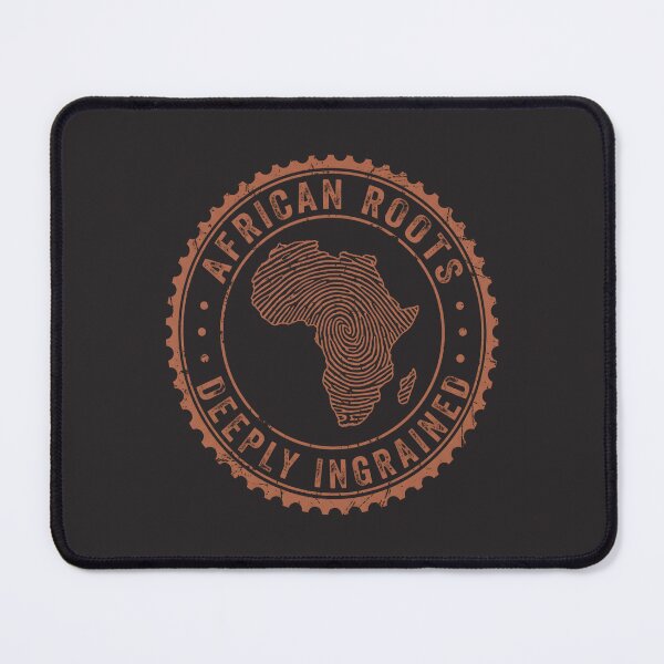 Item preview, African Roots Map Fingerprint Cultural Heritage designed and sold by SplashTastic.