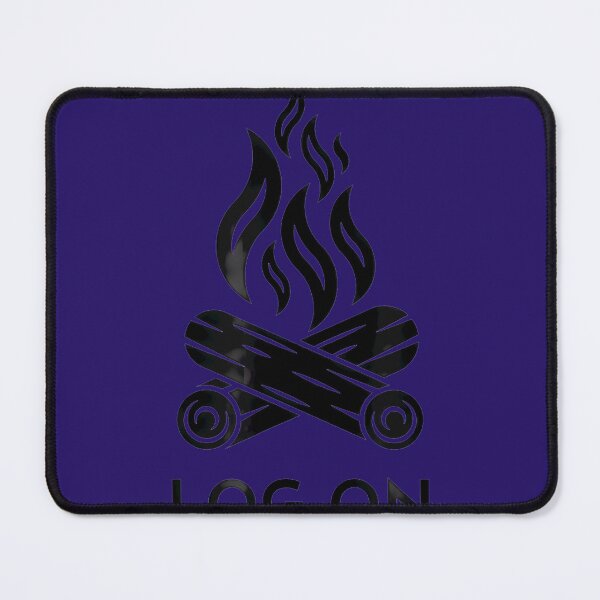 Item preview, Log On Funny Campfire Pun designed and sold by RodriguezheySho.