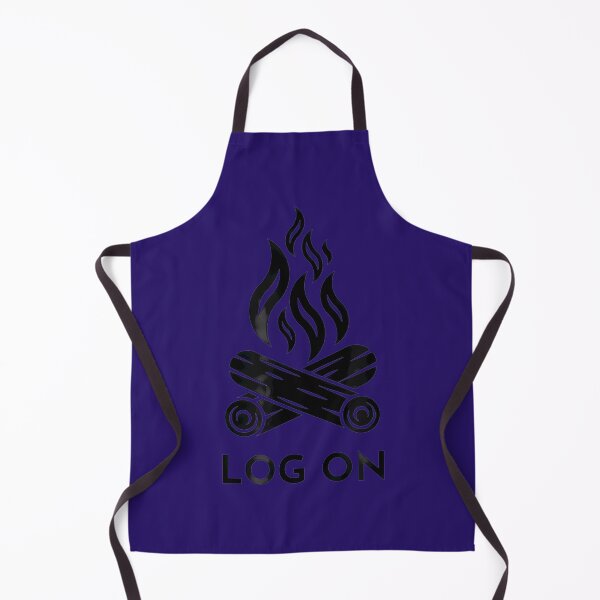 Item preview, Log On Funny Campfire Pun designed and sold by RodriguezheySho.