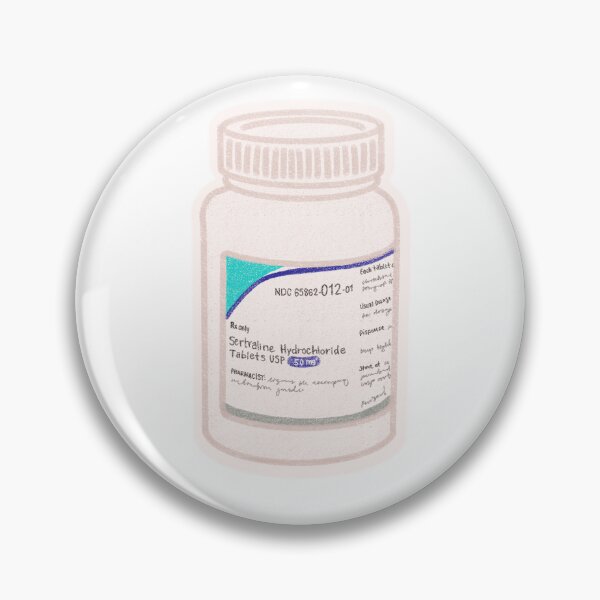 Item preview, Sertraline 50mg bottle designed and sold by aubs1726.