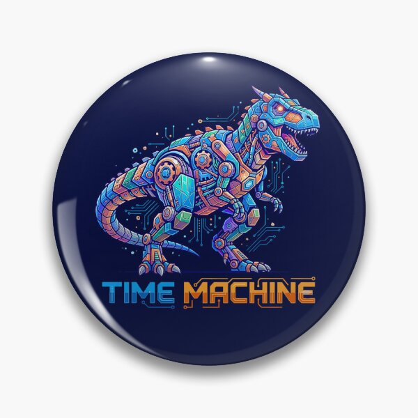Item preview, Cyberpunk Mecha T-Rex Time Machine Sci-Fi Art designed and sold by rich-moda.