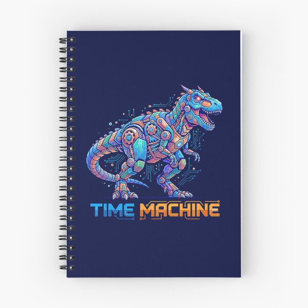 Item preview, Cyberpunk Mecha T-Rex Time Machine Sci-Fi Art designed and sold by rich-moda.