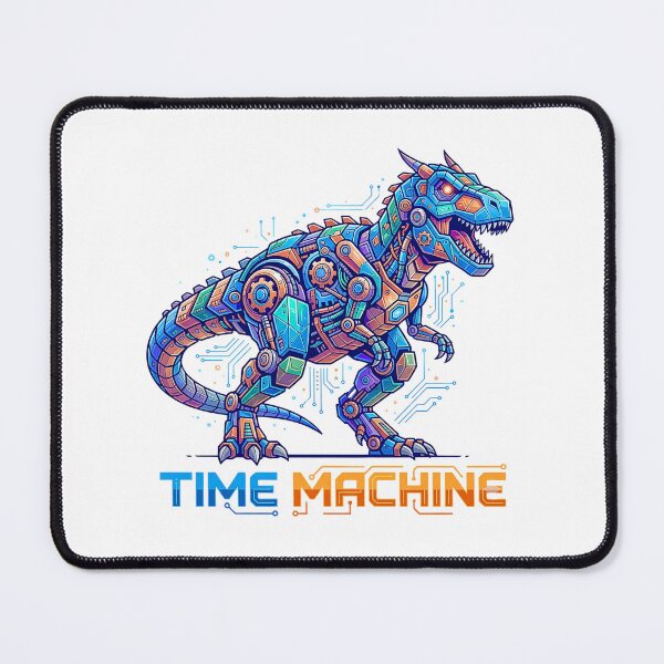 Item preview, Cyberpunk Mecha T-Rex Time Machine Sci-Fi Art designed and sold by rich-moda.