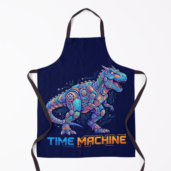 Item preview, Cyberpunk Mecha T-Rex Time Machine Sci-Fi Art designed and sold by rich-moda.