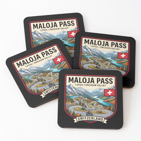 Item preview, Maloja Pass Legendary Alpine Pass Graphic designed and sold by enzoade.