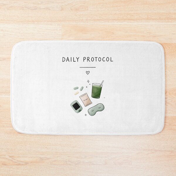 Item preview, Biohacking Daily Protocol Checklist | Wellness Routine Printable | Minimalist Self-Care & Healthy Habits Design designed and sold by Ramona-Gliga.