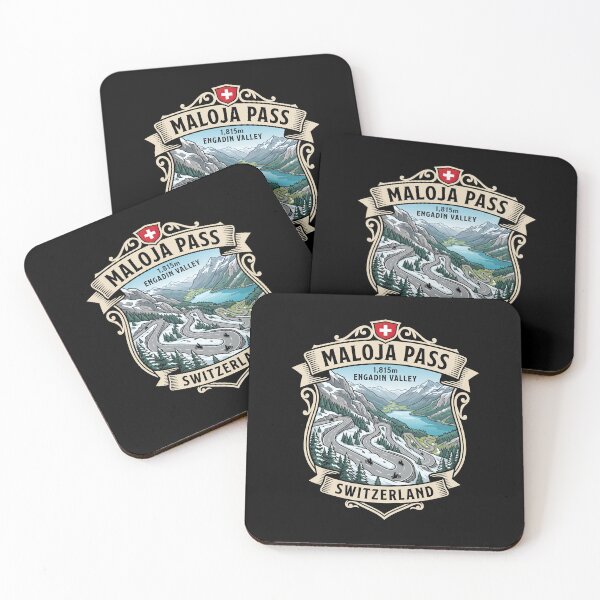 Item preview, Maloja Pass Switzerland Mountain Adventure Artwork designed and sold by enzoade.