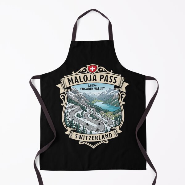 Item preview, Maloja Pass Switzerland Mountain Adventure Artwork designed and sold by enzoade.