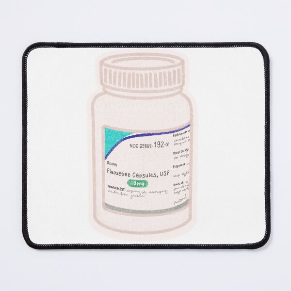 Item preview, Fluoxetine 10mg bottle designed and sold by aubs1726.