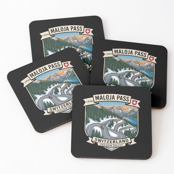 Item preview, Maloja Pass Swiss Alps Scenic Route Design designed and sold by enzoade.
