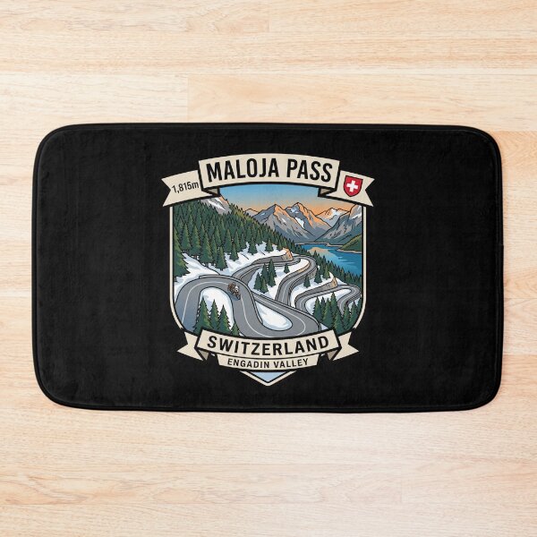 Item preview, Maloja Pass Swiss Alps Scenic Route Design designed and sold by enzoade.