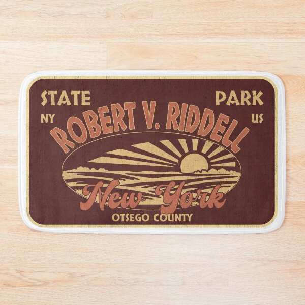 Item preview, Robert V. Riddell State Park, Otsego County, New York, badge design designed and sold by Wanderful-roads.