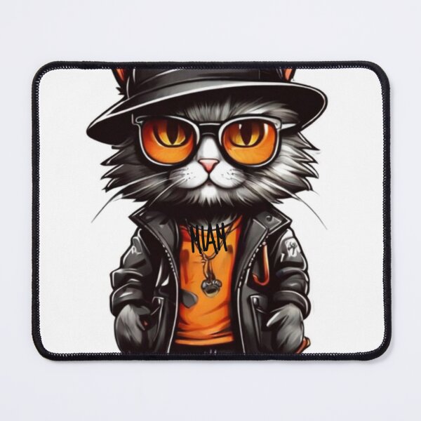 Item preview, Cute Meow Cat T-Shirt Design | Funny Cat Graphic T-Shirt Design | Canva Mobile Tutorial designed and sold by Cool Tee World .