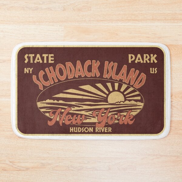 Item preview, Schodack Island State Park, Hudson River, New York, badge design designed and sold by Wanderful-roads.