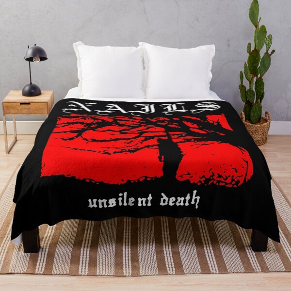 Item preview, White Typography Unsilent Death designed and sold by billiasbros.