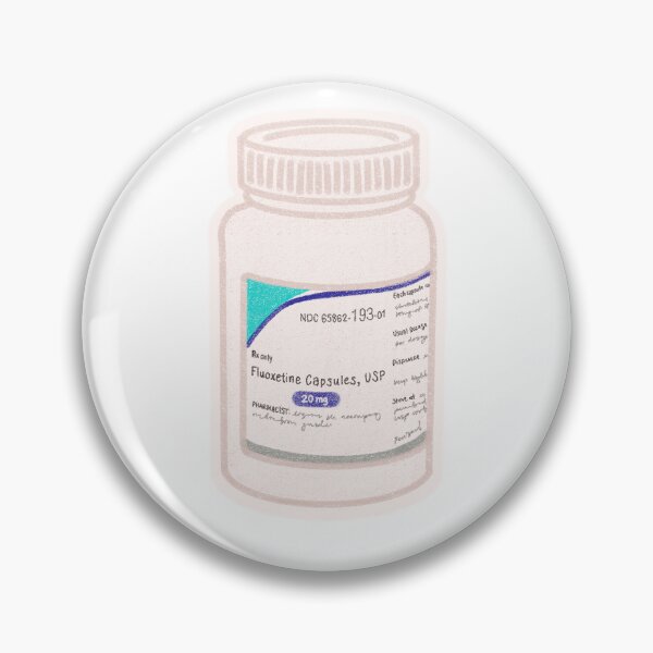 Item preview, Fluoxetine 20mg bottle designed and sold by aubs1726.