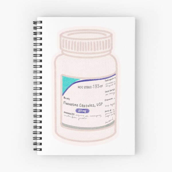 Item preview, Fluoxetine 20mg bottle designed and sold by aubs1726.