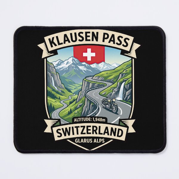 Item preview, Klausen Pass Iconic Alpine Highway Artwork designed and sold by enzoade.