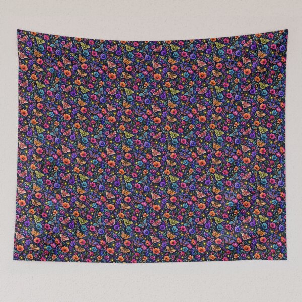 Item preview, Midnight Meadow of Moths designed and sold by Echo Blanc.