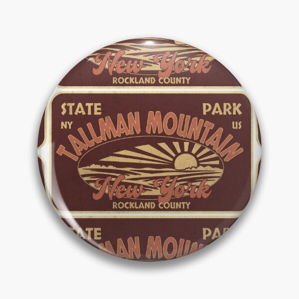 Item preview, Tallman Mountain State Park, Rockland County, New York, badge design designed and sold by Wanderful-roads.