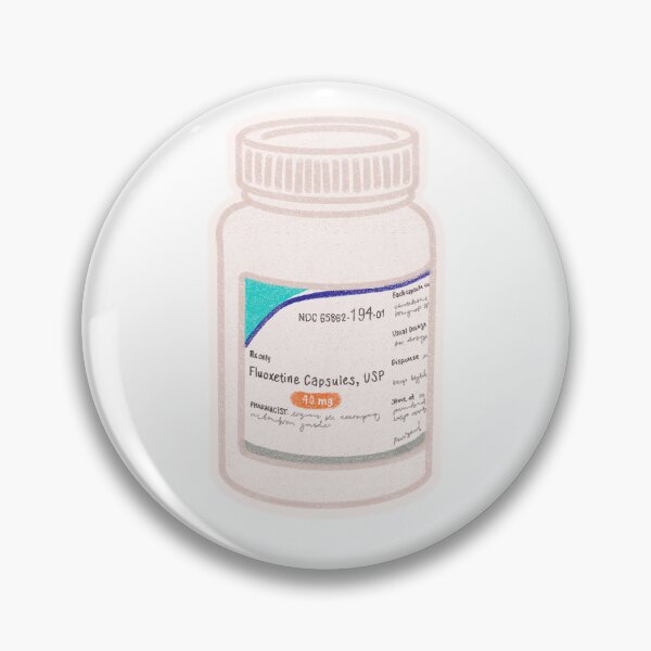Item preview, Fluoxetine 40mg bottle designed and sold by aubs1726.