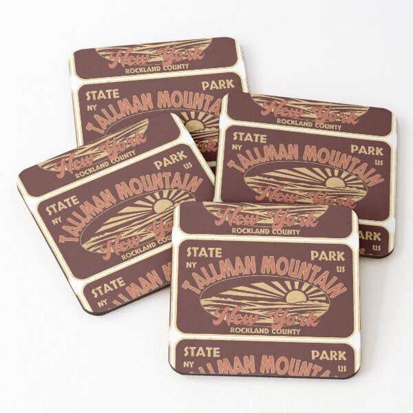 Item preview, Tallman Mountain State Park, Rockland County, New York, badge design designed and sold by Wanderful-roads.