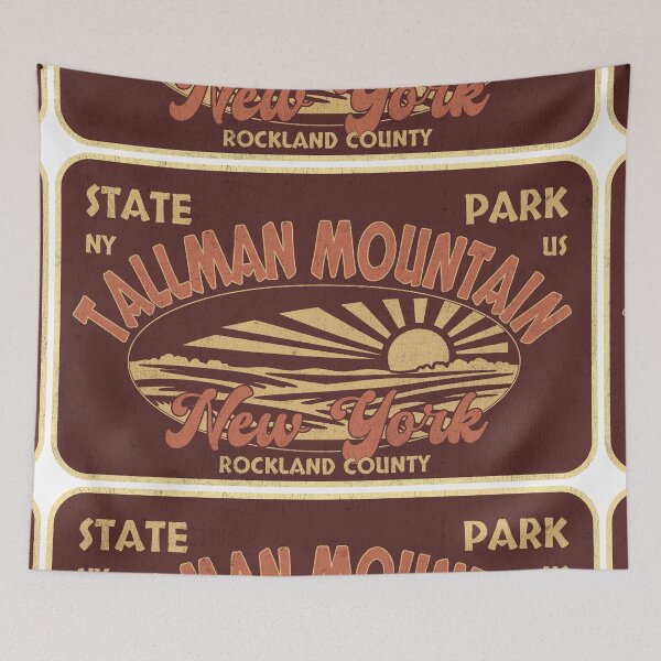 Item preview, Tallman Mountain State Park, Rockland County, New York, badge design designed and sold by Wanderful-roads.
