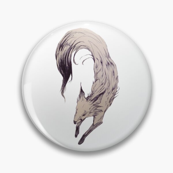 Item preview, Fox Ink Illustration designed and sold by alexdejagerart.