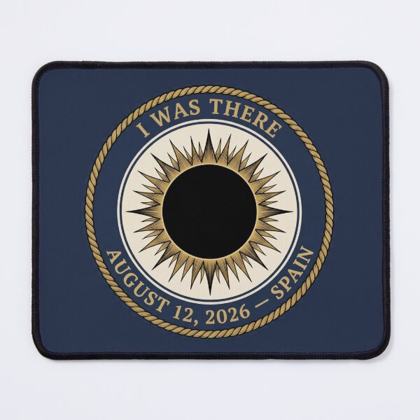 Item preview, I Was There Total Solar Eclipse Spain 2026 designed and sold by CalmCapy Co.