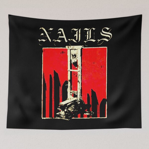 Item preview, Cream Typography Hardcore Punk Red Frame designed and sold by billiasbros.