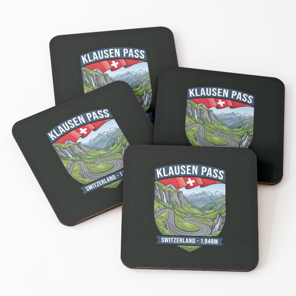 Item preview, Klausen Pass Swiss Alpine Road Adventure Print designed and sold by enzoade.