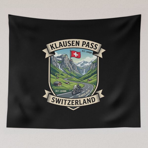 Item preview, Klausen Pass Alpine Pass Travel Design designed and sold by enzoade.