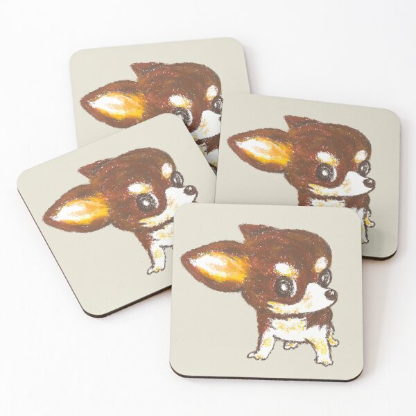 Item preview, Chihuahua Drawn with Oil Pastels designed and sold by Toru Sanogawa.