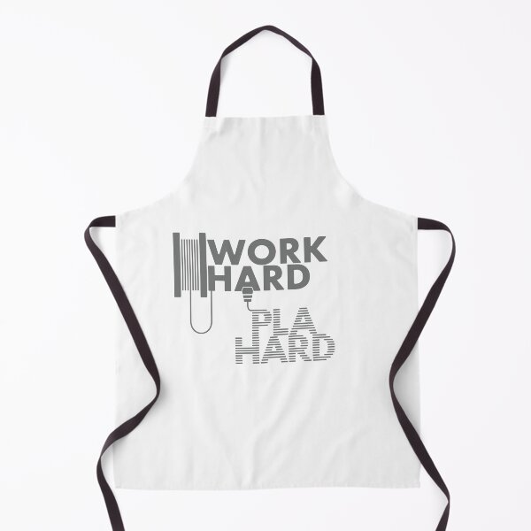 Item preview, Work Hard - P.L.A. Hard | Engineering & Maker Humour designed and sold by cperrydesign.
