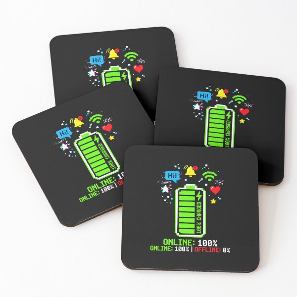 Item preview, Pixel Art Battery Tech Humor Gamer Life designed and sold by SplashTastic.