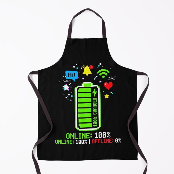 Item preview, Pixel Art Battery Tech Humor Gamer Life designed and sold by SplashTastic.