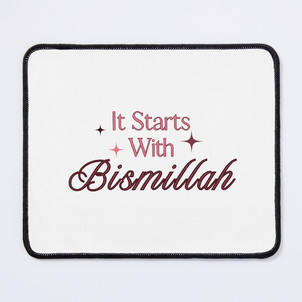 Item preview, It Starts With Bismillah designed and sold by DreamySarang.