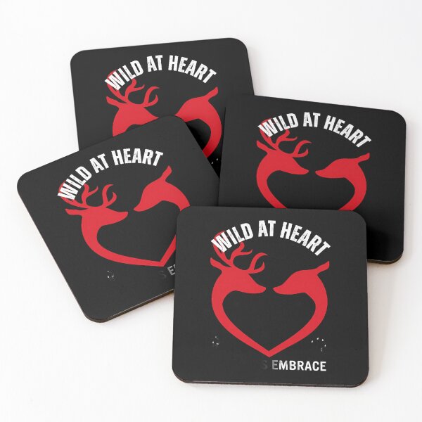 Item preview, Wild at Heart - Deer Couple Heart Silhouette Graphic designed and sold by Gaston  Carroll.