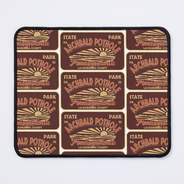 Item preview, Archbald Pothole State Park, Lackawanna County, Pennsylvania, badge design designed and sold by Wanderful-roads.