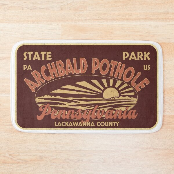 Item preview, Archbald Pothole State Park, Lackawanna County, Pennsylvania, badge design designed and sold by Wanderful-roads.