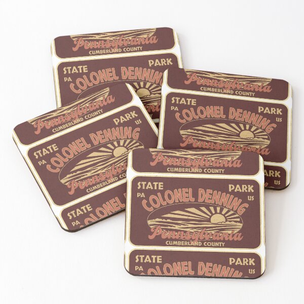 Item preview, Colonel Denning State Park, Cumberland County, Pennsylvania, badge design designed and sold by Wanderful-roads.