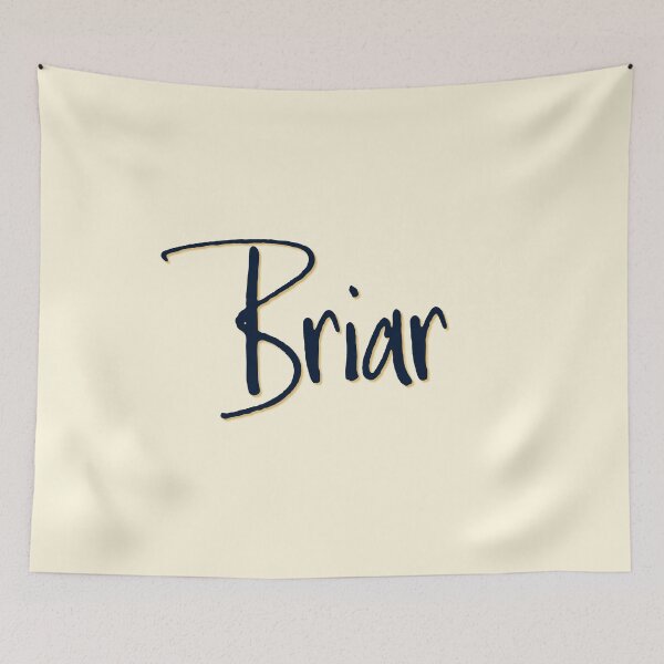 Item preview, BRIAR personalized type design designed and sold by CharlottePlaceArt.
