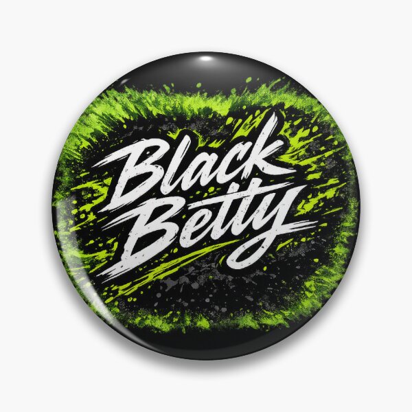 Item preview, Black Betty green splash designed and sold by SilkShots.