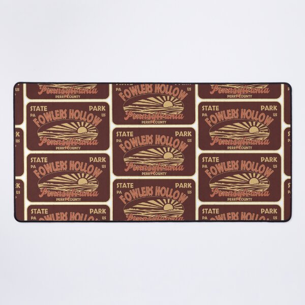 Item preview, Fowlers Hollow State Park, Perry County, Pennsylvania, badge design designed and sold by Wanderful-roads.