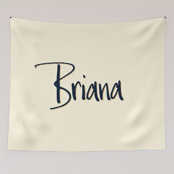 Item preview, BRIANA personalized type design designed and sold by CharlottePlaceArt.