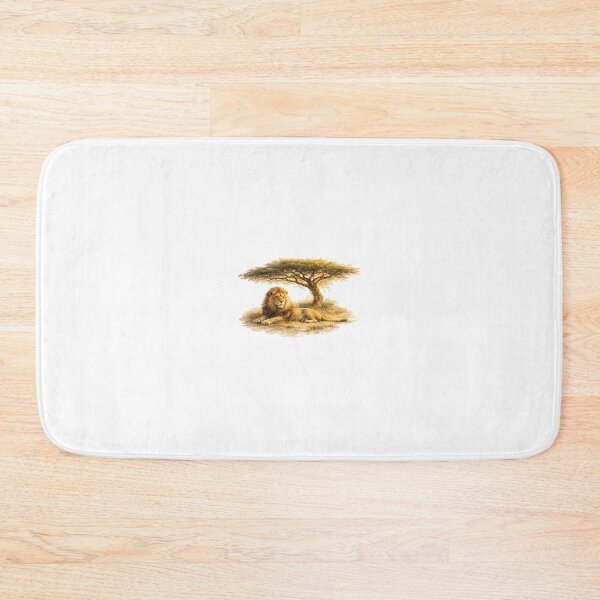 Item preview, Lion King | King of the Savannah | Majestic African Lion Illustration designed and sold by Tropium-Designs.