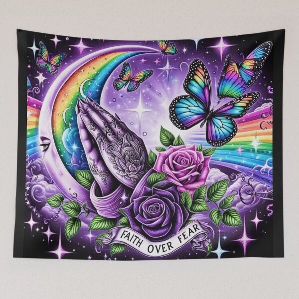 Item preview, Faith Over Fear designed and sold by INKRebelGraphic.
