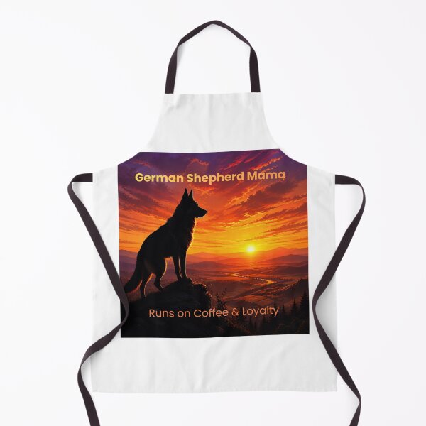 Item preview, German Shepherd Mama German Shepherd Mama Sunset Silhouette | Coffee & Loyalty Gift designed and sold by DogMomGifts .